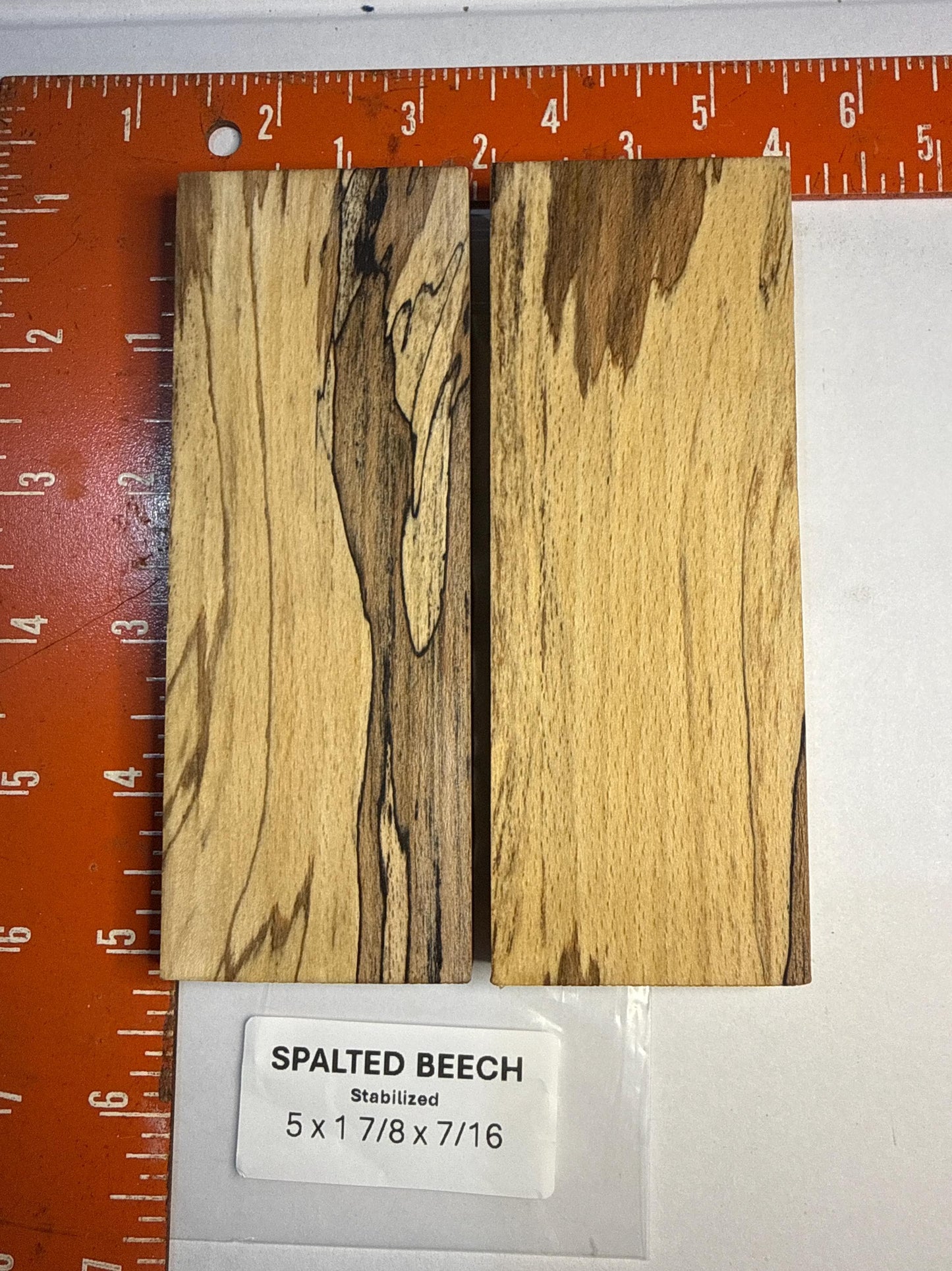 Handcrafted Knife Scales: Stabilized Exotic Wood & Natural Ironwood