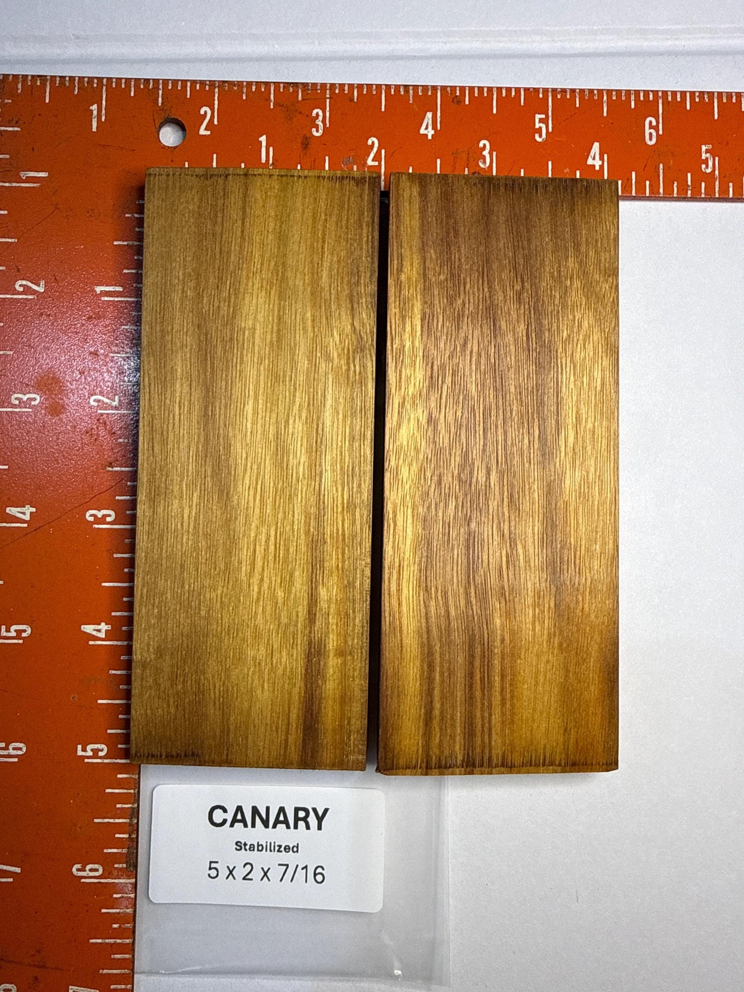 Handcrafted Knife Scales: Stabilized Exotic Wood & Natural Ironwood