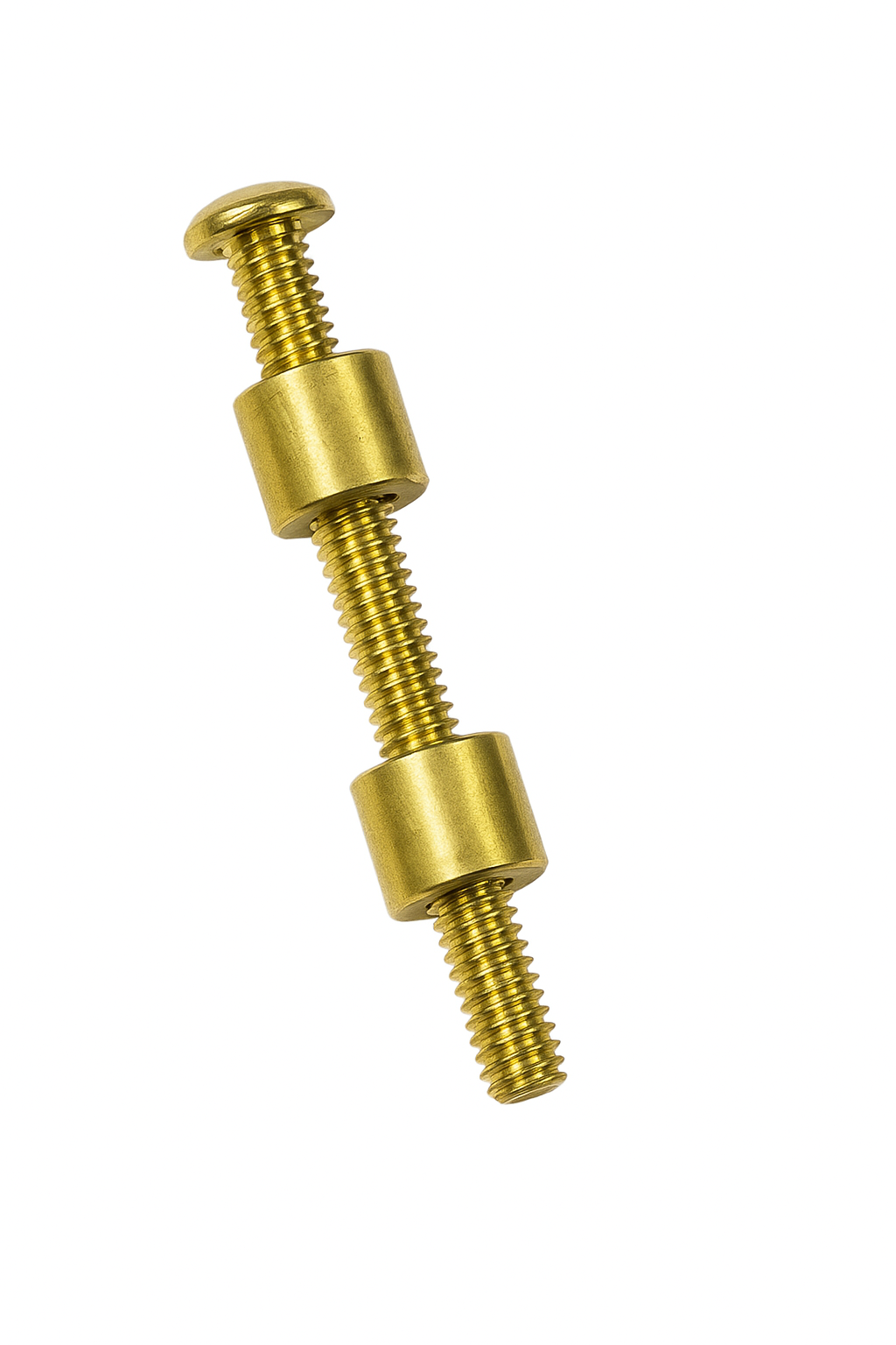 Brass Loveless Bolts: 5/16" OD, Knife Handle Fasteners